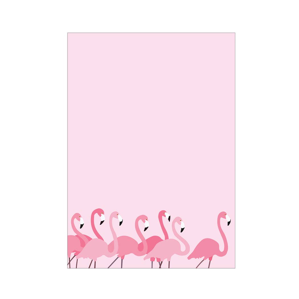 Flamingo 4.75x6.5" Notepad