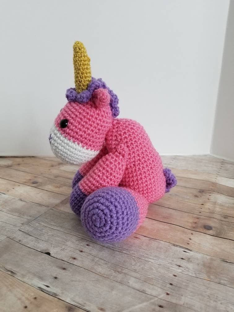 Pink Unicorn Plush Crochet