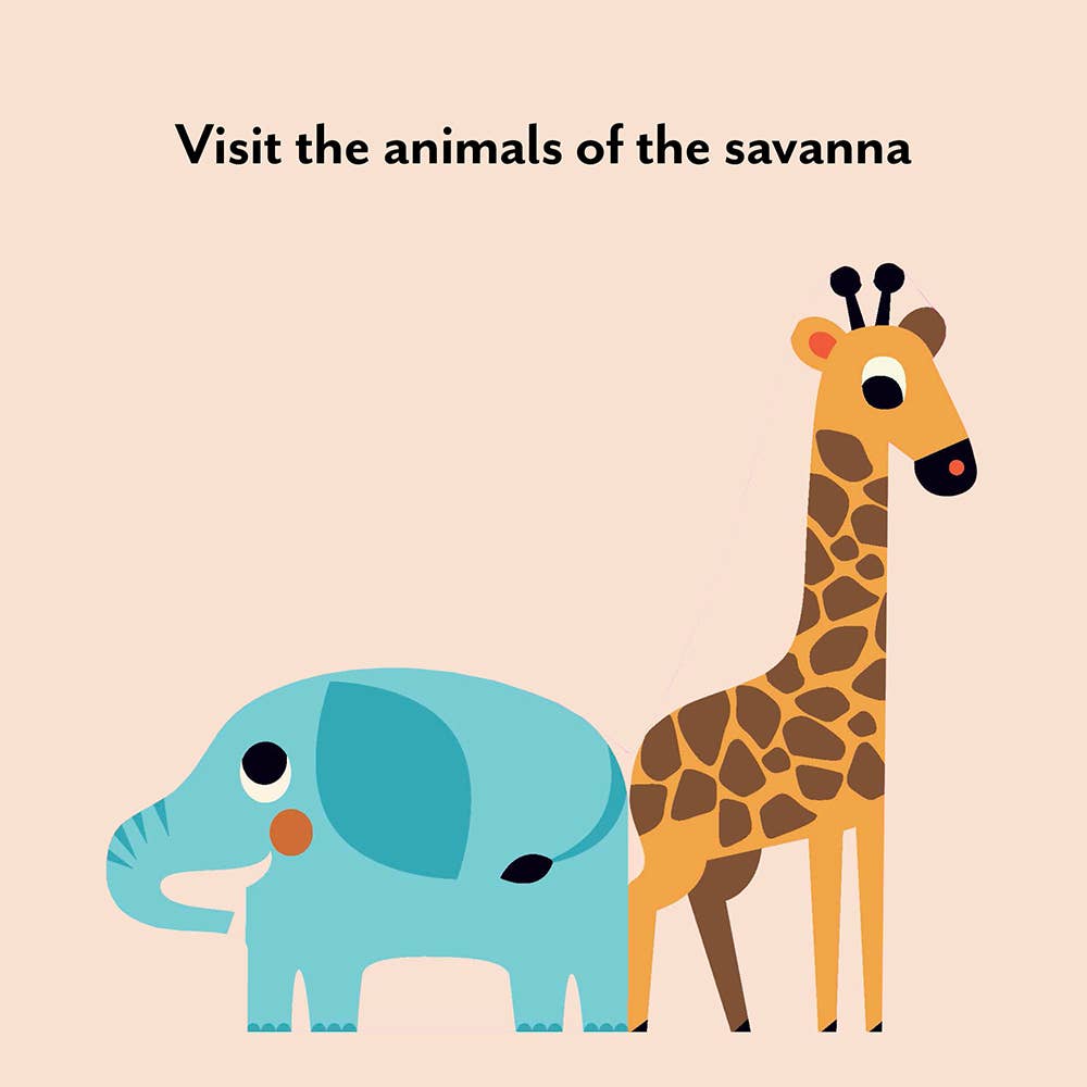 Bookscape Board Books: Wild Animals Chronicle Books