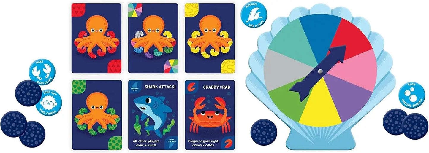 Socktopus Octopus Shaped Box Game Chronicle Books