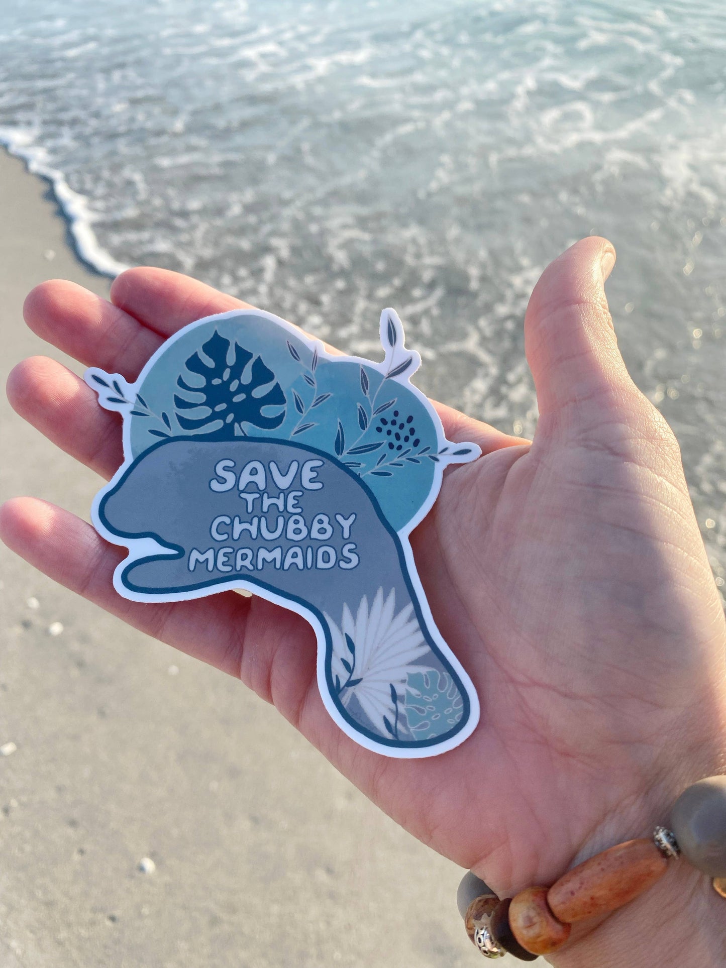 Chubby Mermaid Sticker