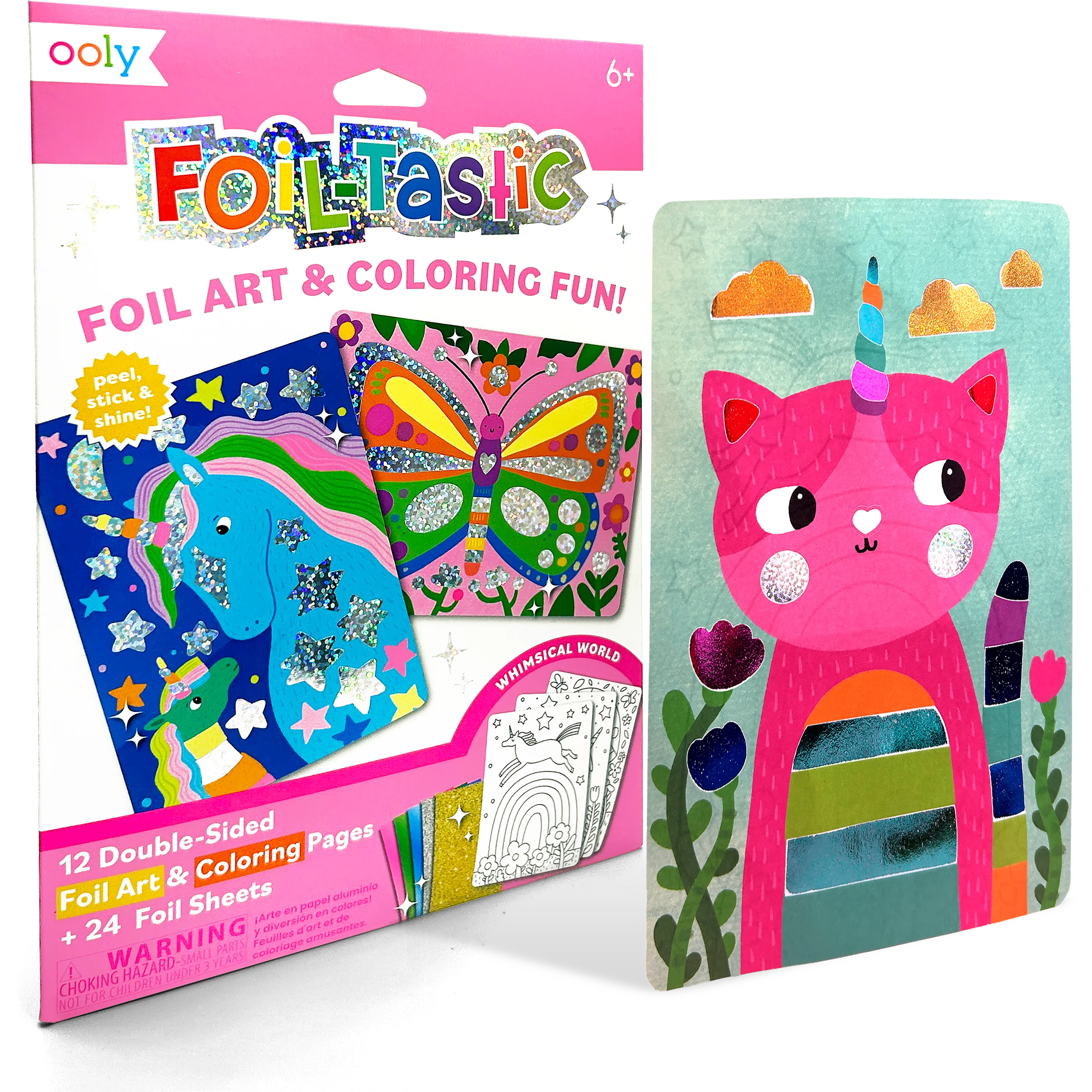 Foil-tastic Foil Art & Coloring Set - Whimsical World OOLY