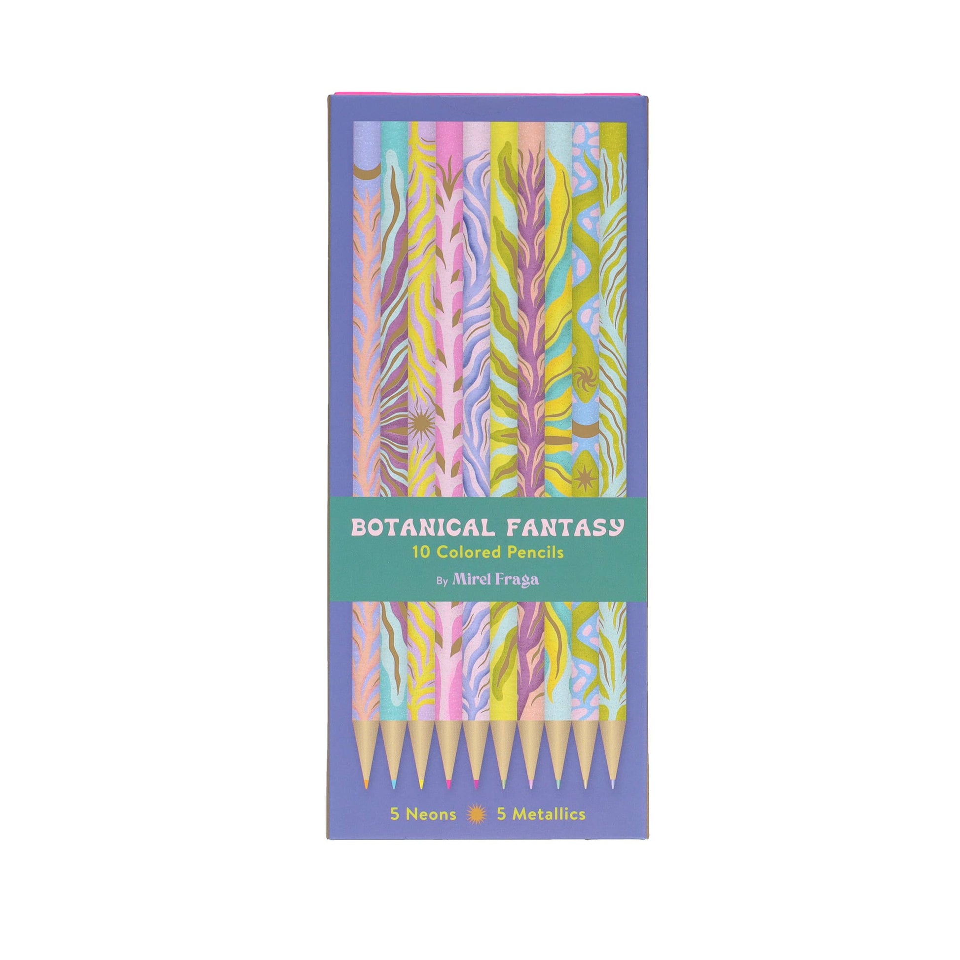 Botanical Fantasy: 10 Colored Pencils Chronicle Books