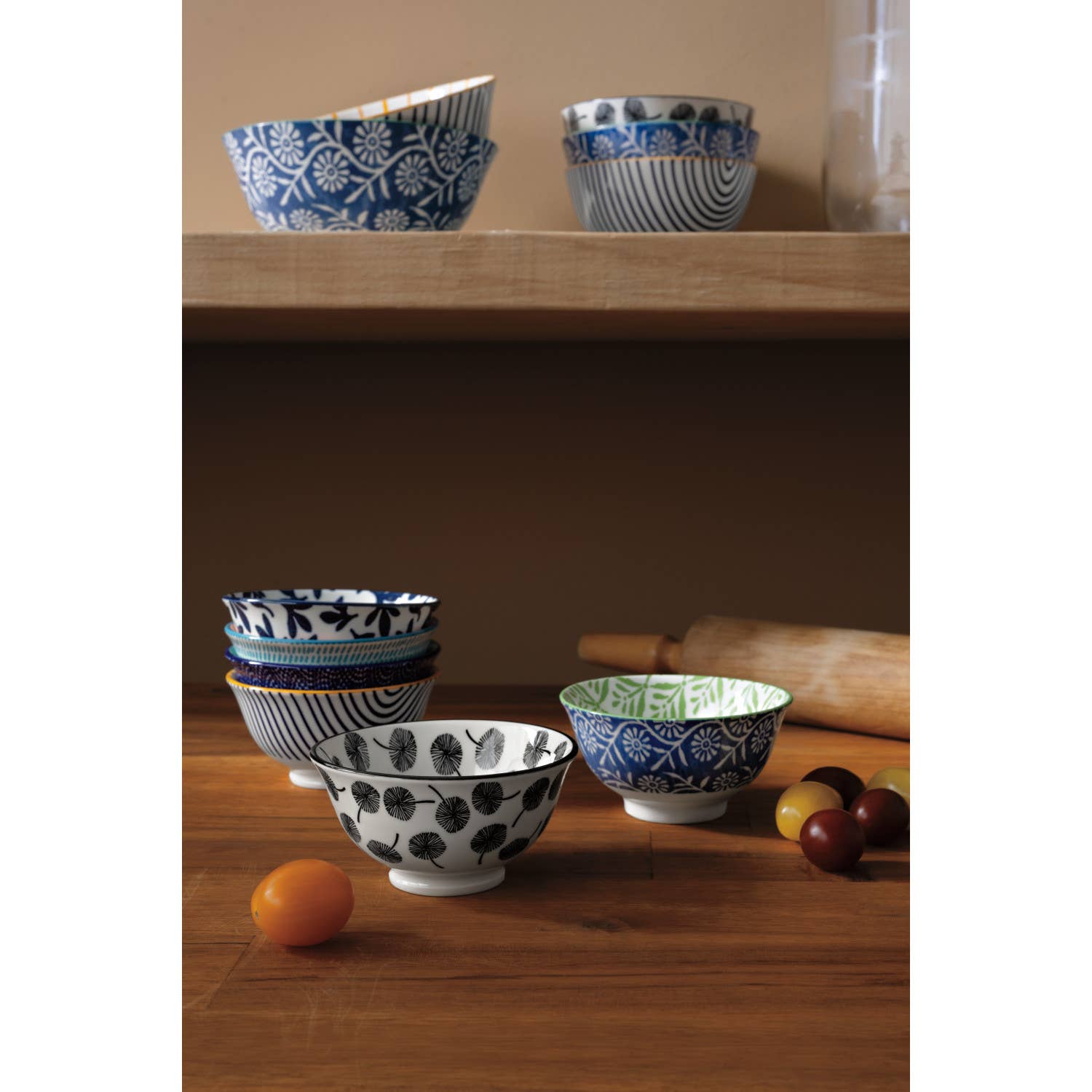 Green Leaf Stamped Bowl 3.5 inch Now Designs by Danica