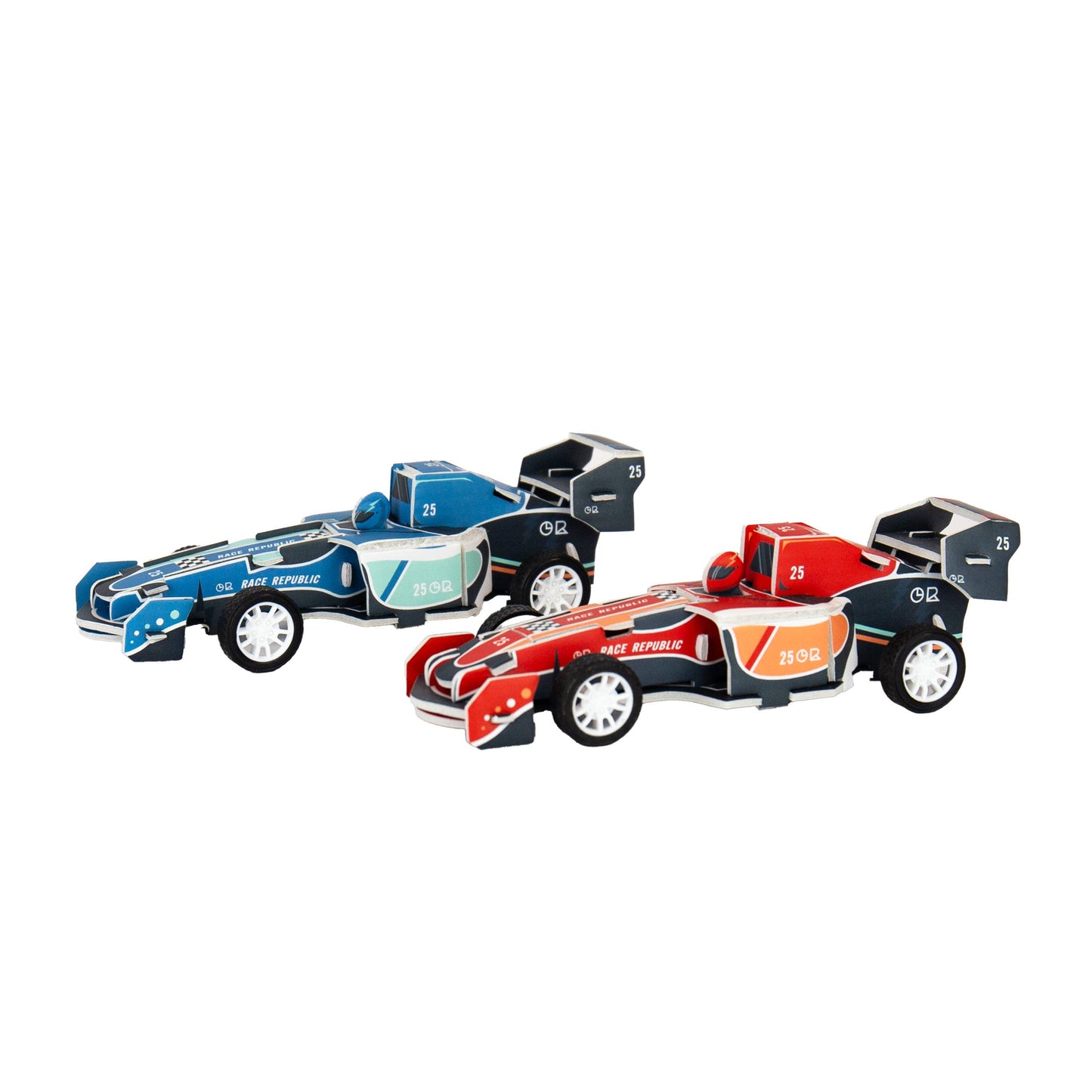 Build Your Own Wind Up Race Cars