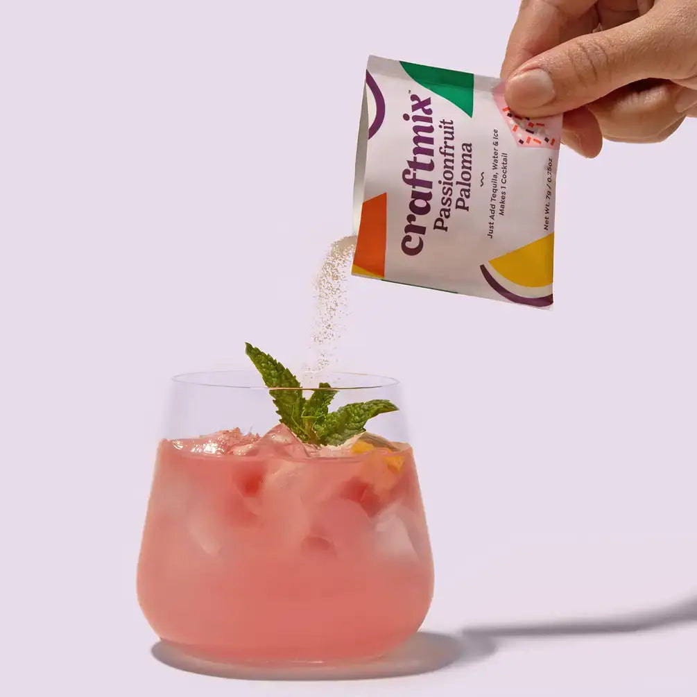 Passionfruit Paloma Cocktail Mixer - 6 Servings Multipack Craftmix