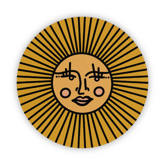 Sunshine Sun - Vinyl Sticker