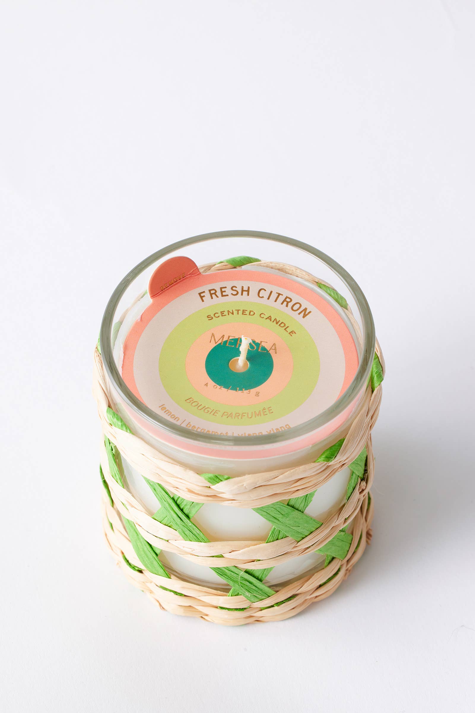 Fresh Citron Seagrass Candle - Sea You Boutique