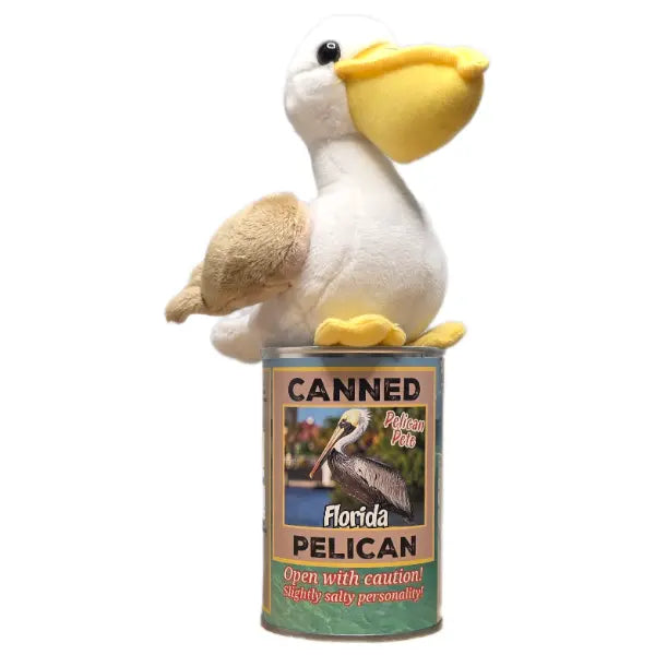 Pelican Pete Canned Pelican Plush Toy Canned Gifts