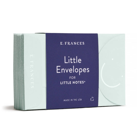 Little Notes® Envelopes - Seaglass - Set of 20 E. Frances Paper