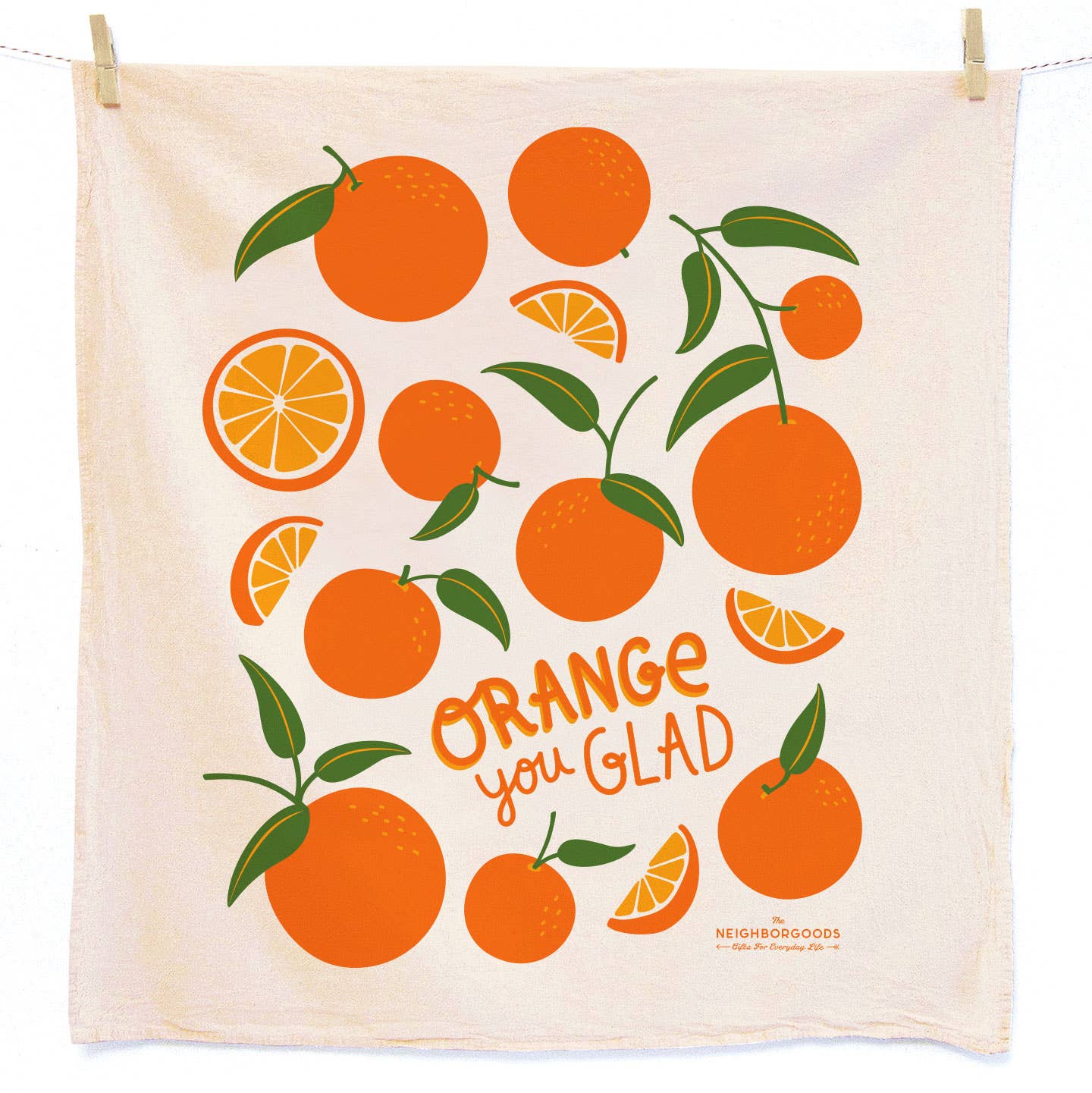 FRUIT STAND (Cherry, Orange, and Lemon)- Tea Towel Set of 3