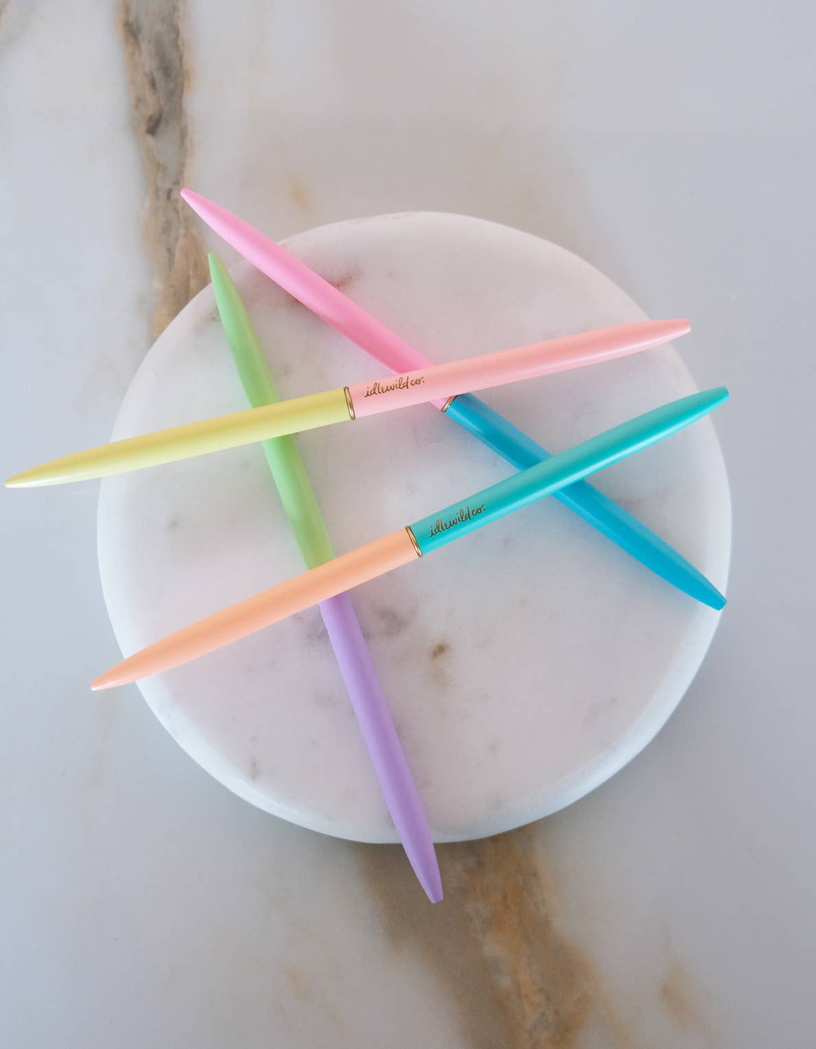 Slim Pen, Set of Four | Duo-Tone Neons Idlewild Co.