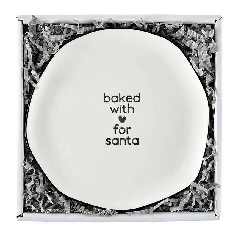 Ceramic Plate - For Santa Santa Barbara Design Studio by Creative Brands