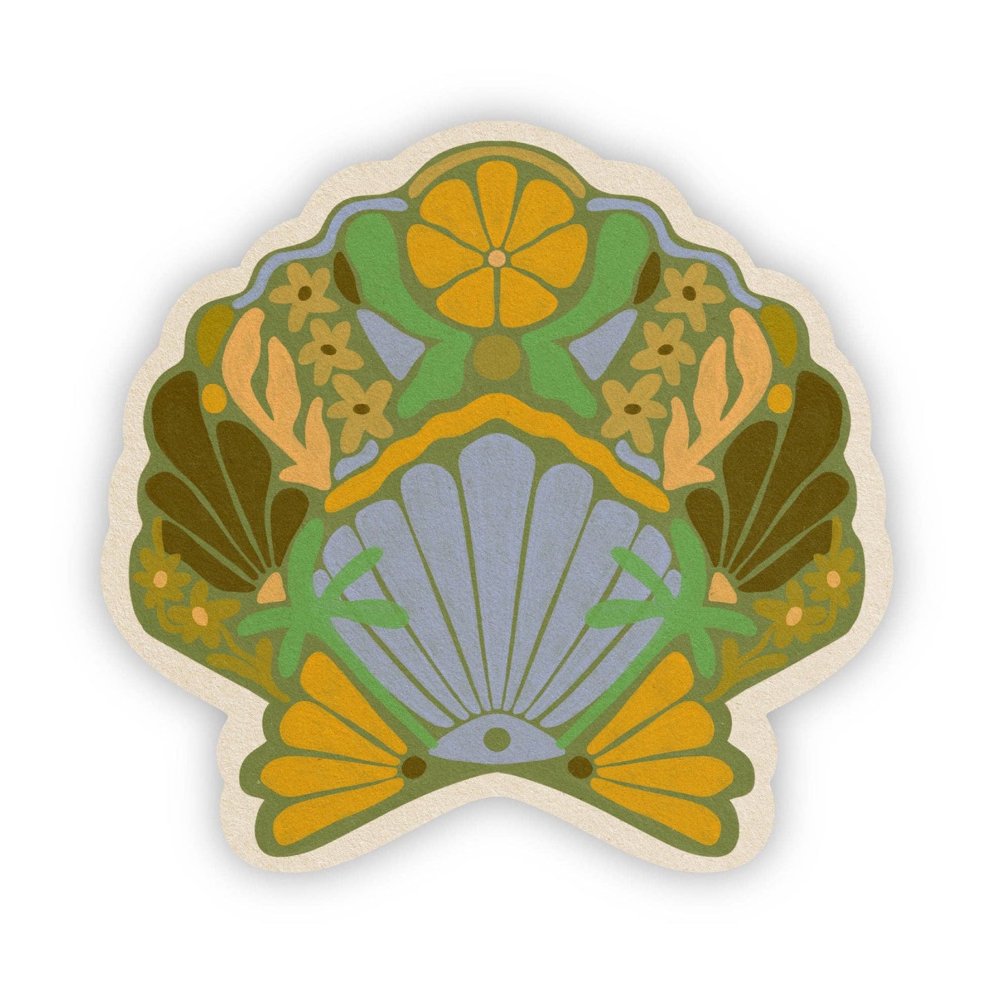 SoulShine Seashell - Vinyl Sticker The SoulShine Co.