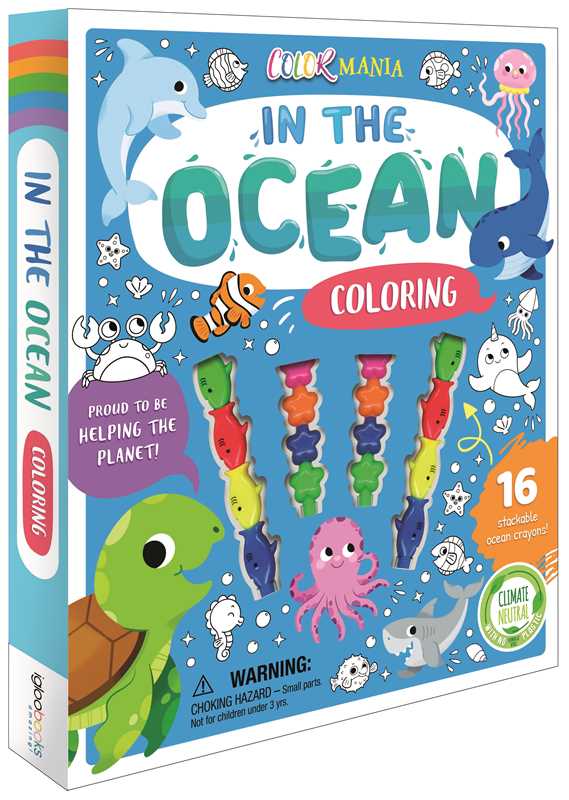 In The Ocean Coloring Set by IglooBooks Simon & Schuster
