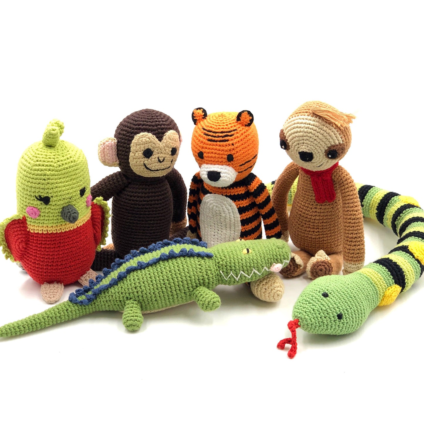 Cuddly Crocodile - Jungle-Themed Baby Toy