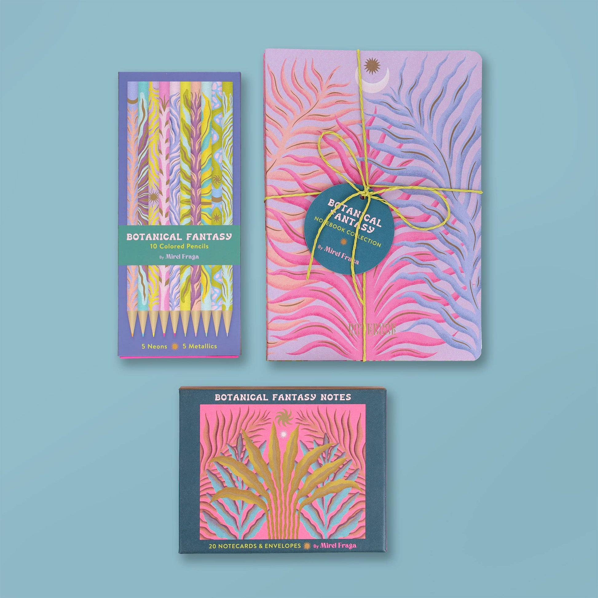 Botanical Fantasy: 10 Colored Pencils Chronicle Books