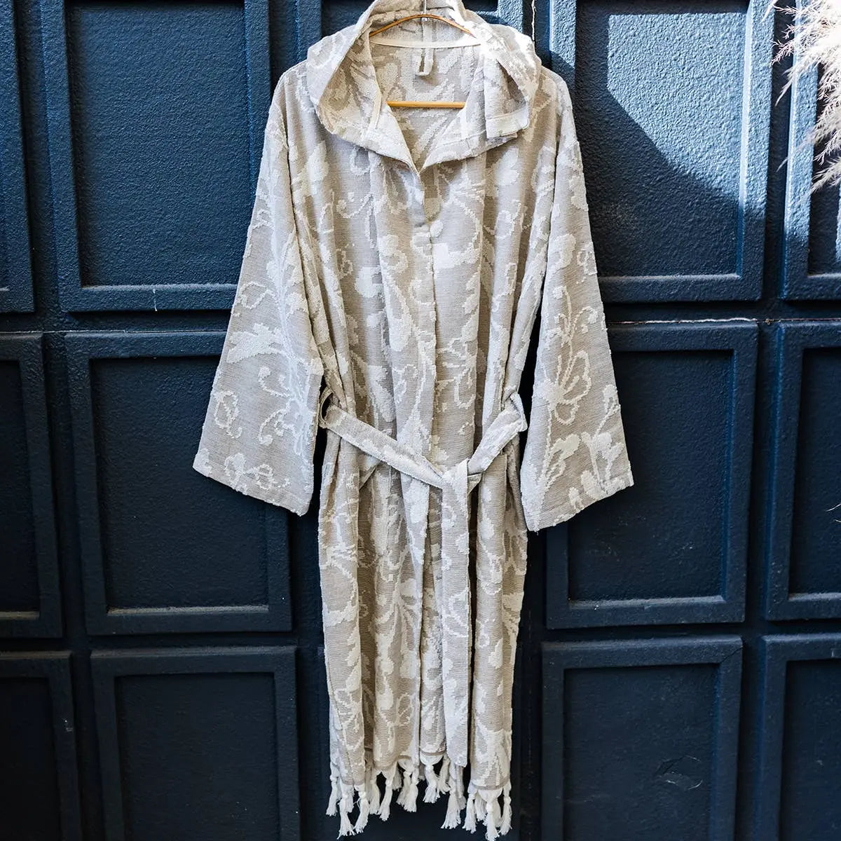 Raised Terry Bathrobe Turkish Cotton Light Quick-dry Resort Kikoya