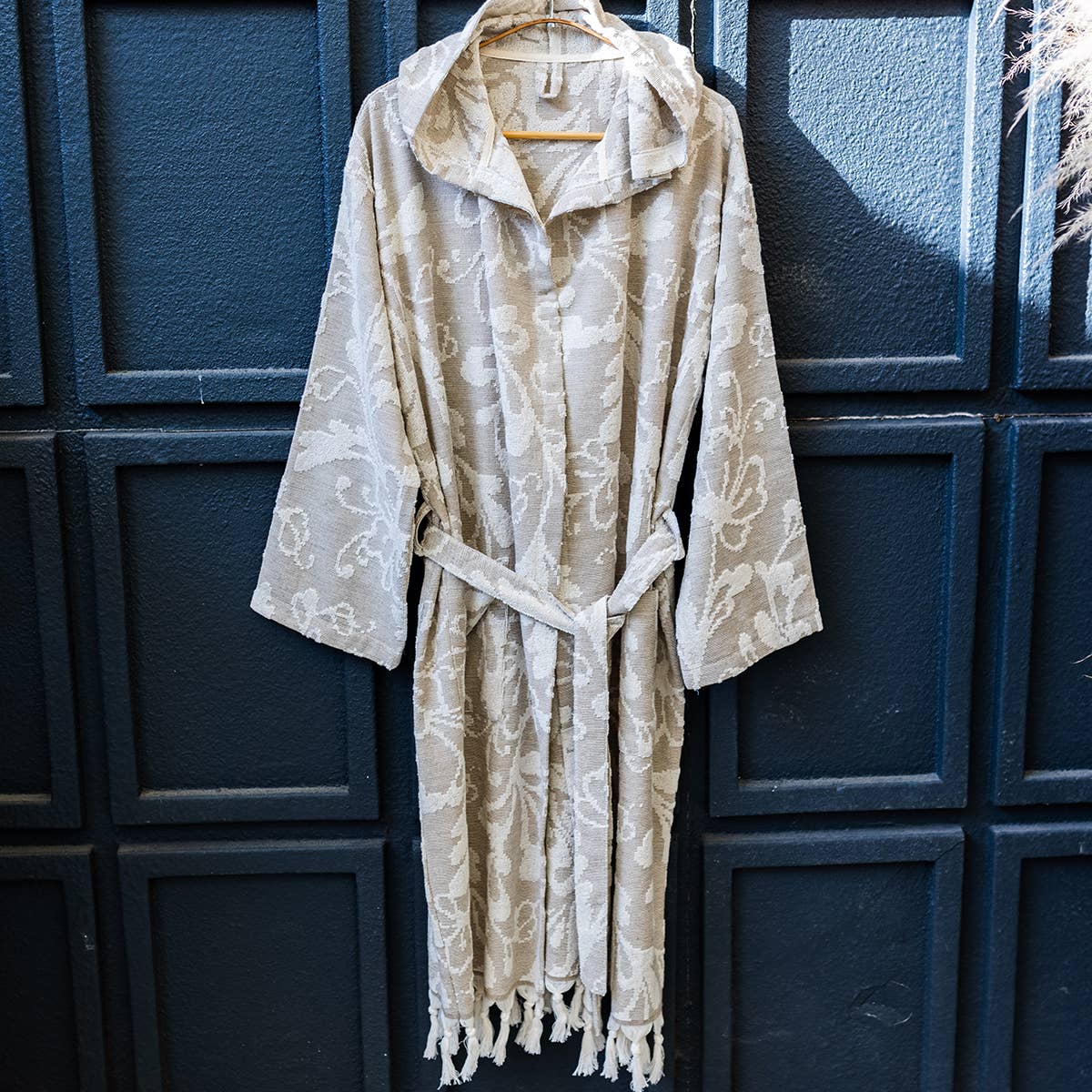 Raised Terry Bathrobe Turkish Cotton Light Quick-dry Resort Kikoya
