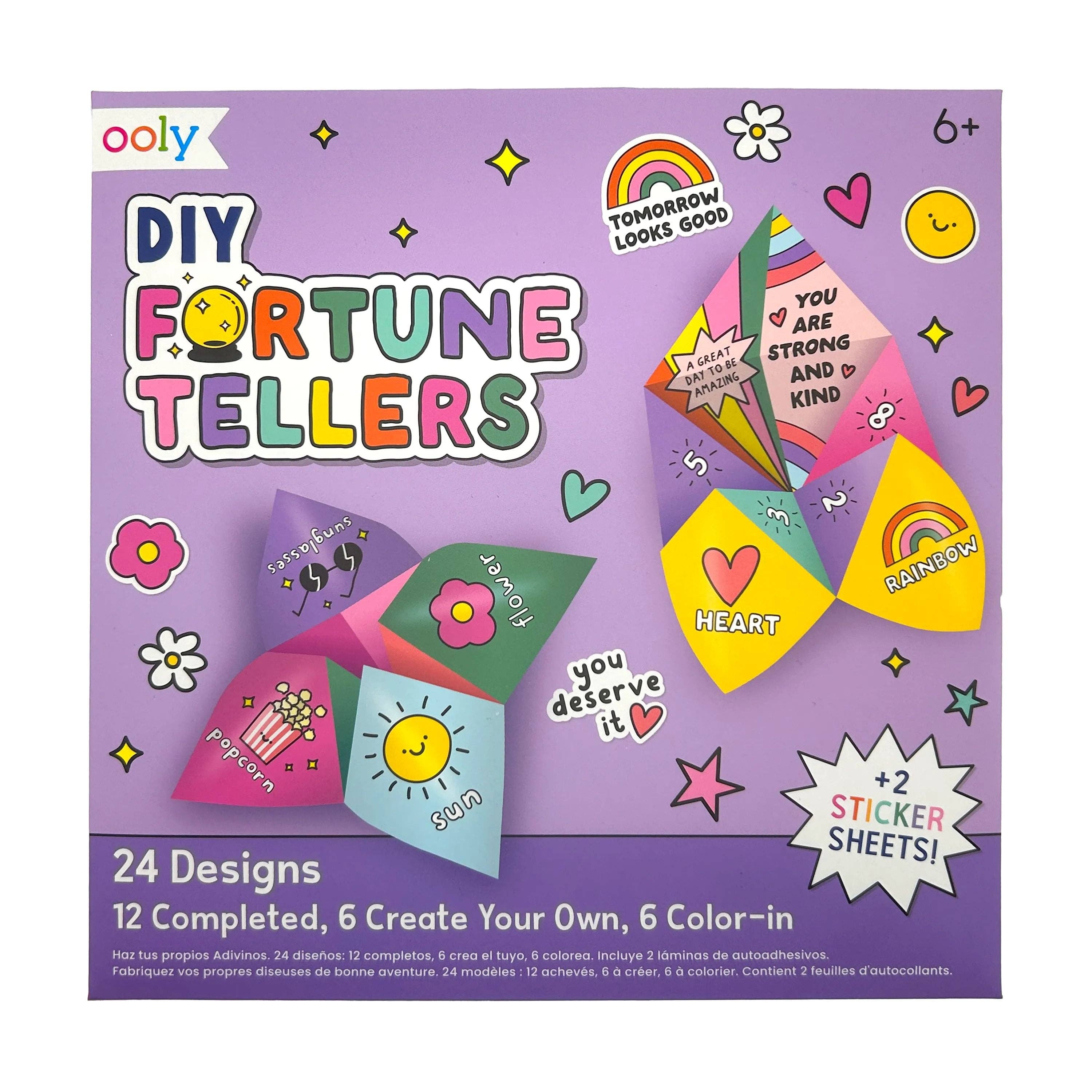 DIY Fortune Tellers - Set of 24 Designs OOLY
