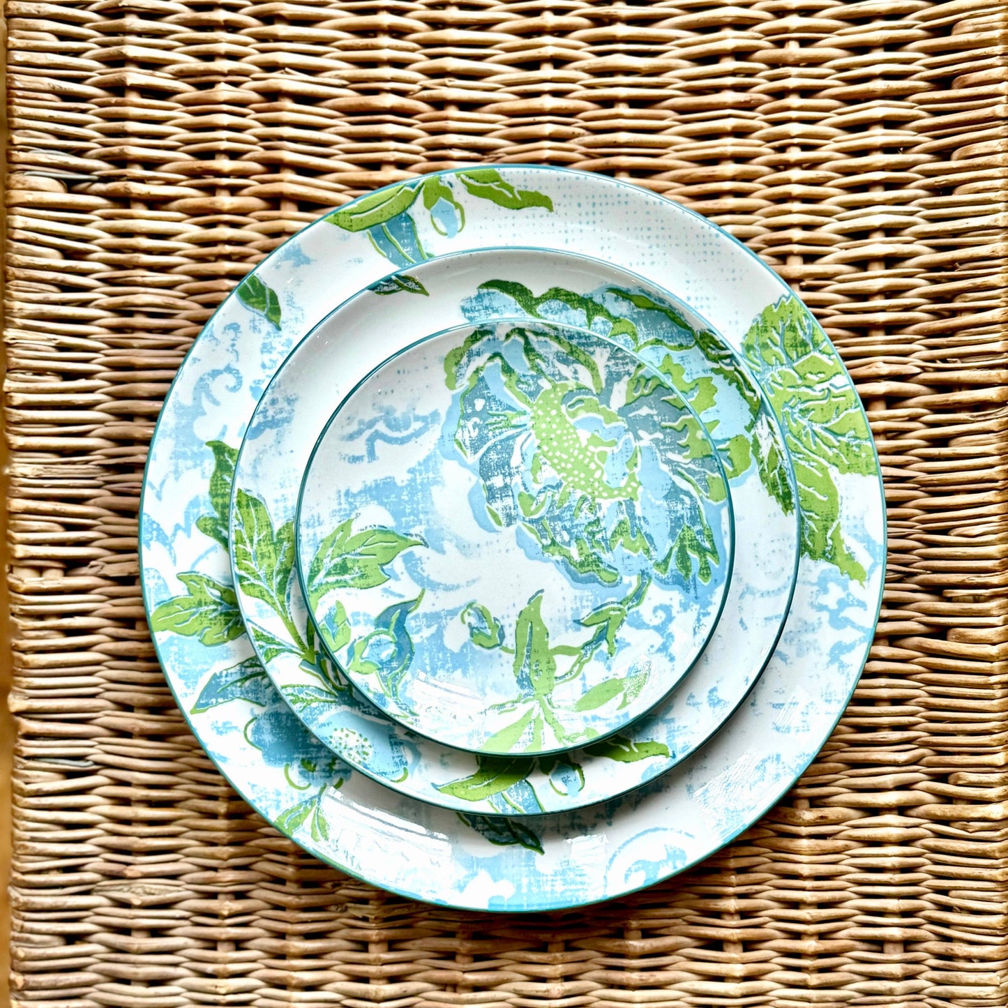 Plate Patina Vie Amendine Porcelain