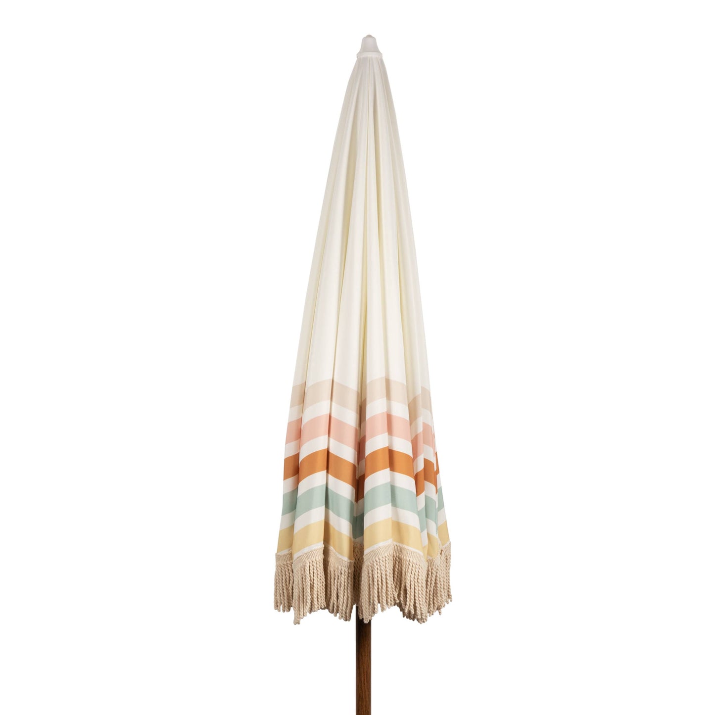 Beach State Summerland Beach Umbrella - Waikiki Stripes