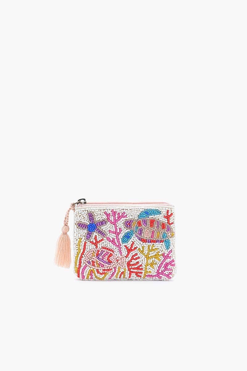 Coral Mini Pouch