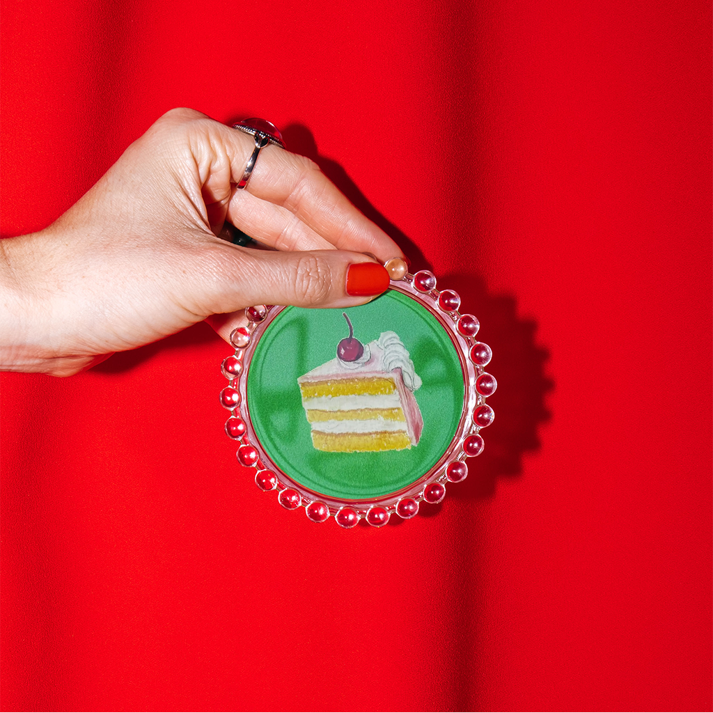 Yellow Cake Trinket Dish