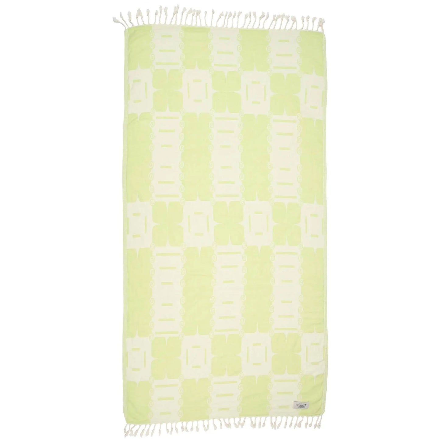 Clover Peshtemal Pure Cotton Beach Towel La Hammam