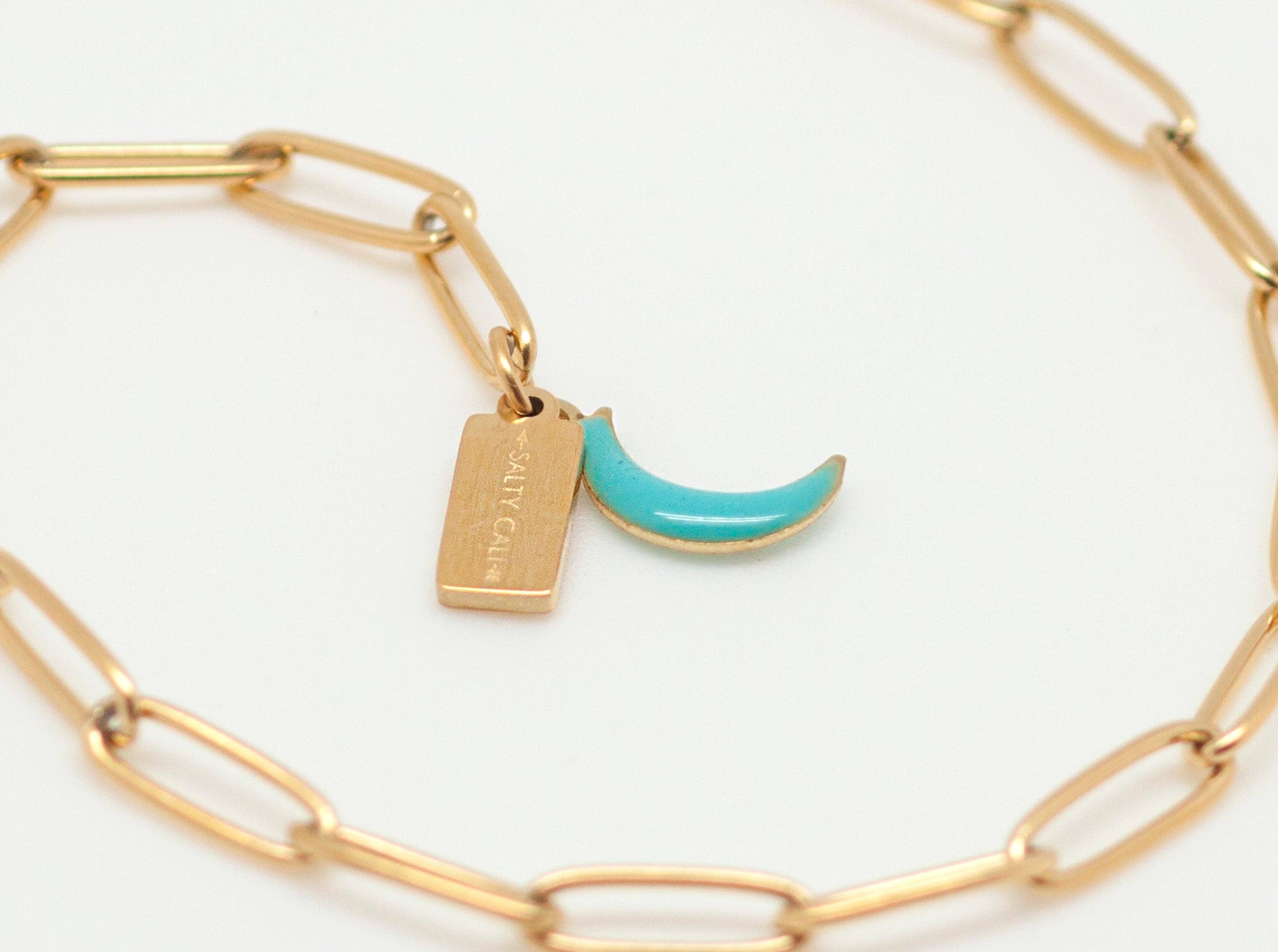 Paperclip Necklace ~ Salty Babes SALTY CALI