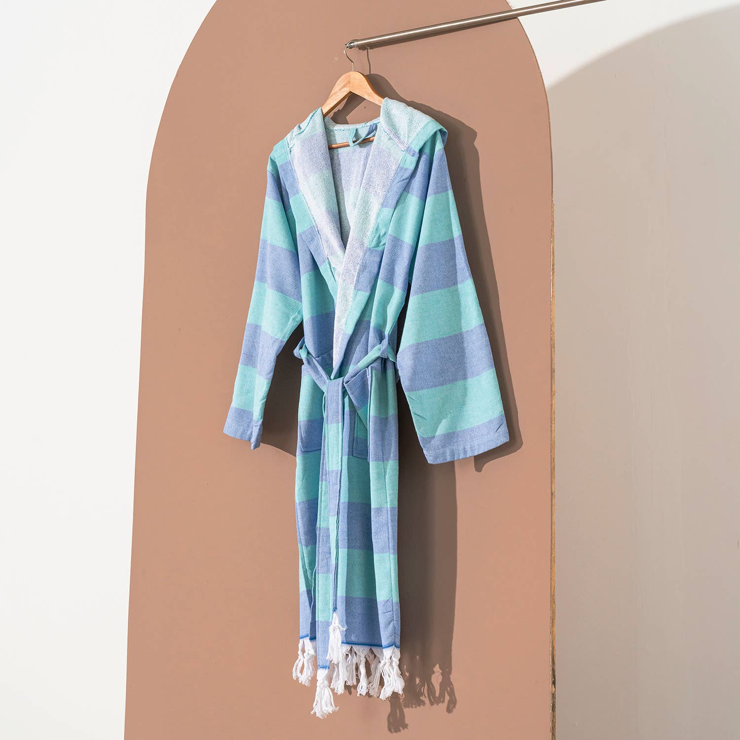 Bathrobe Turkish Cotton Light Weight Quick dry Resort Robe Kikoya