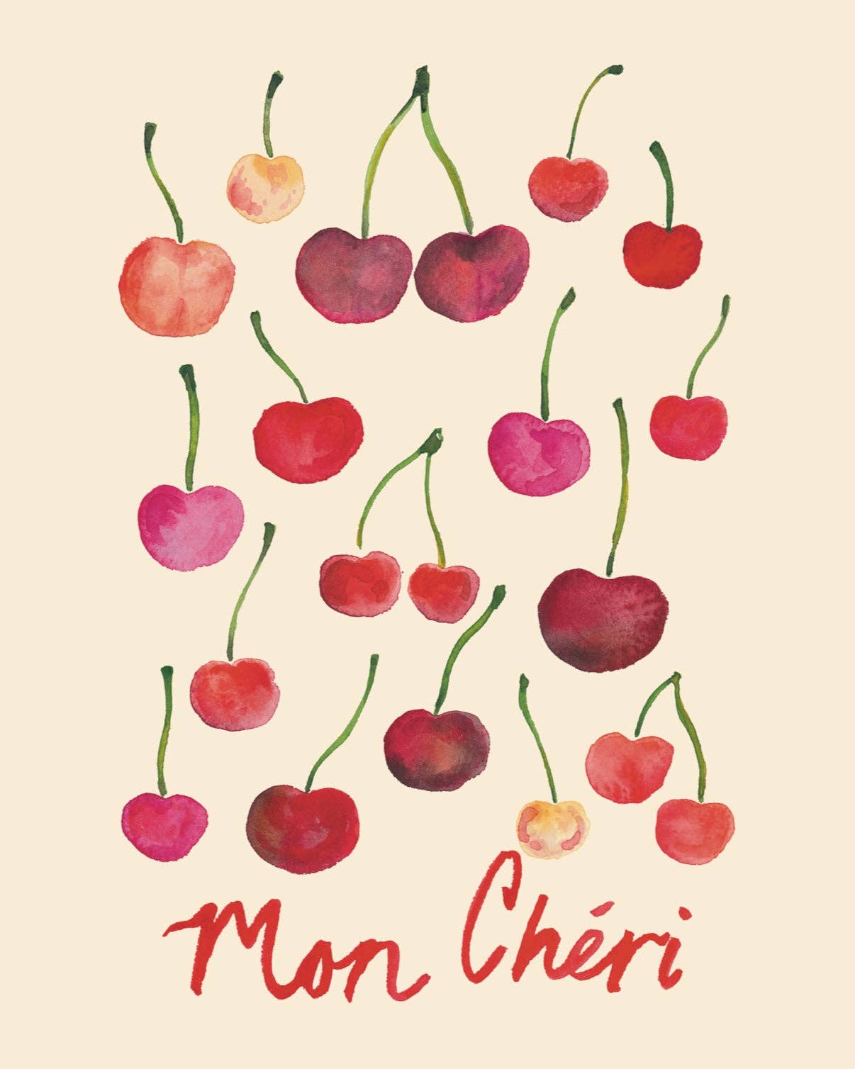 Mon Chéri Fine Art Print artxnikki
