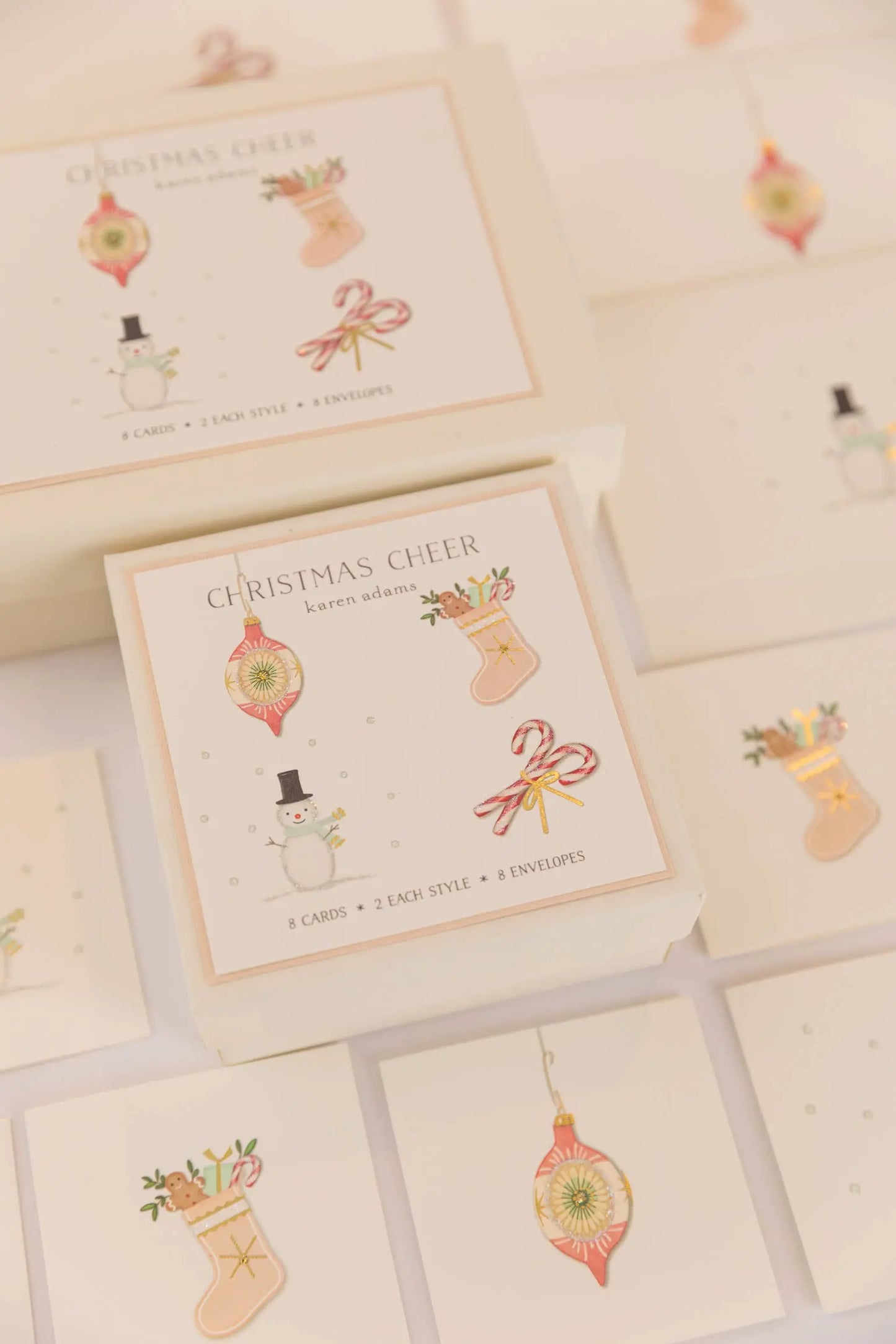 Christmas Cheer Gift Enclosure Box Karen Adams Designs