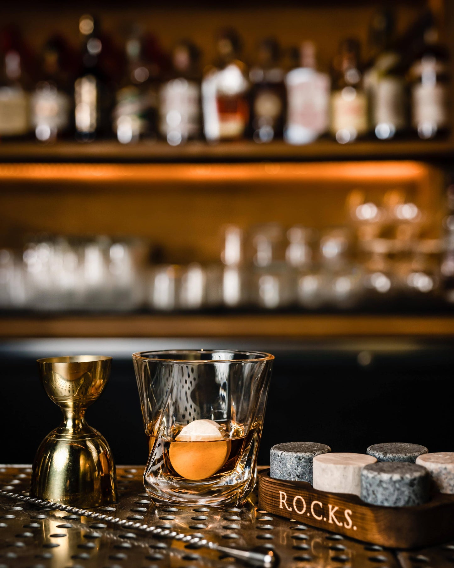 The Gourmet Set - Whiskey Rocks & Bourbon Barrel Aged Coffee