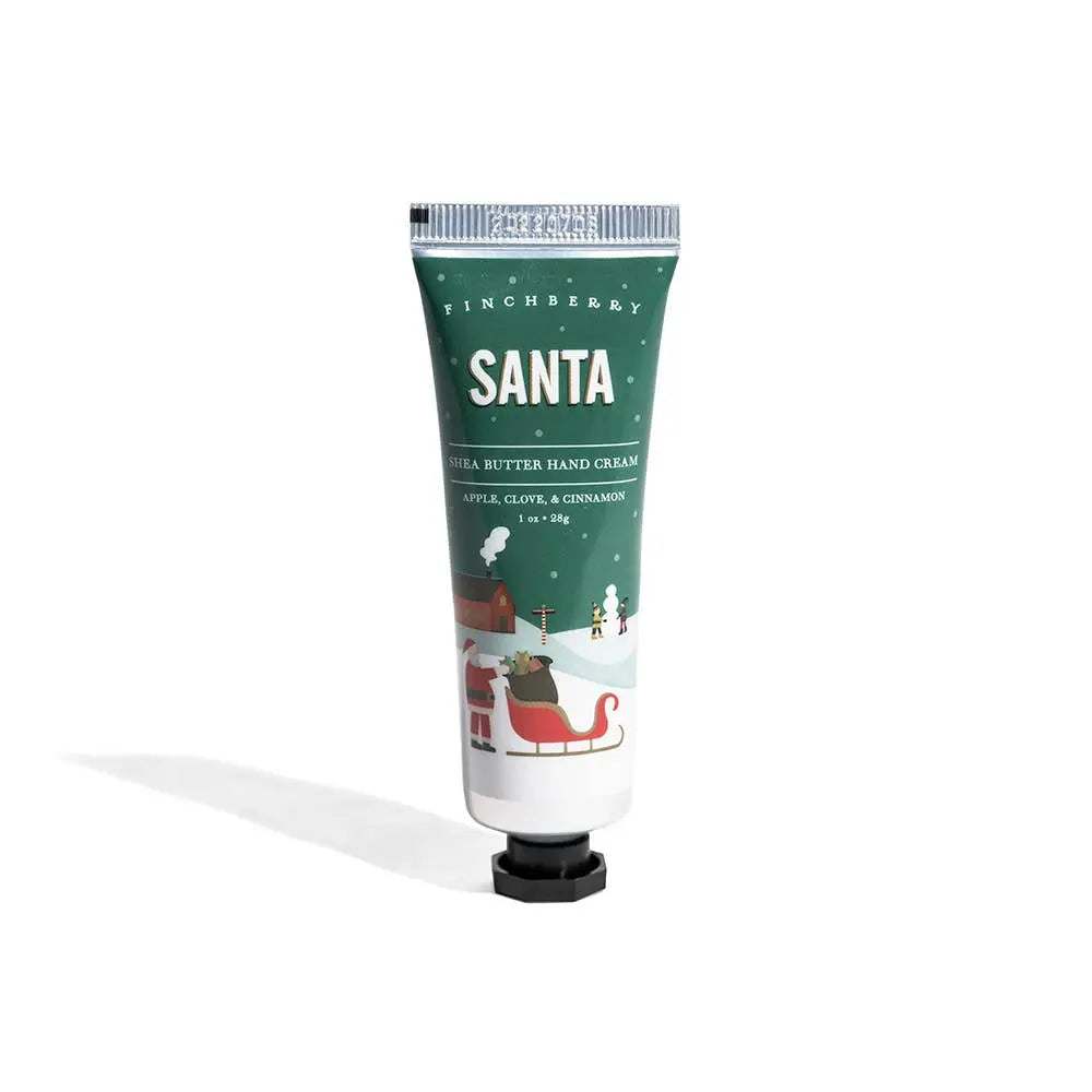 Santa Hydrating Travel Size Holiday Hand Cream FinchBerry