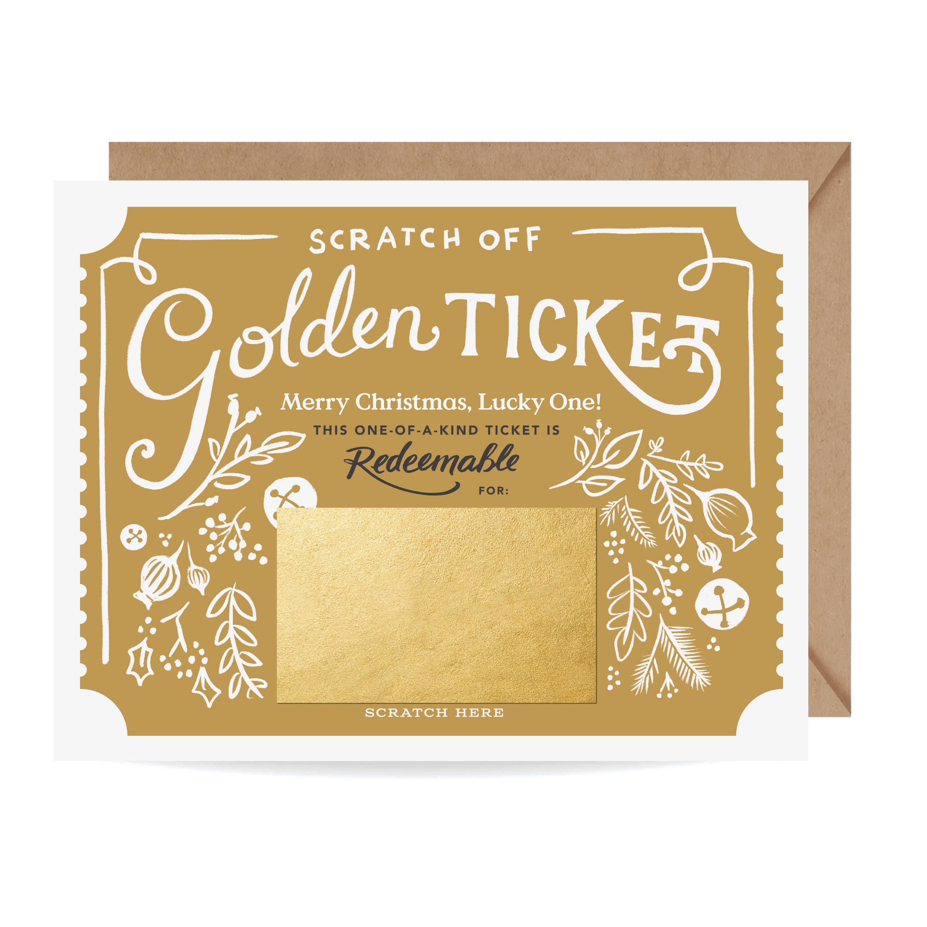 Scratch-off Card - Golden Ticket