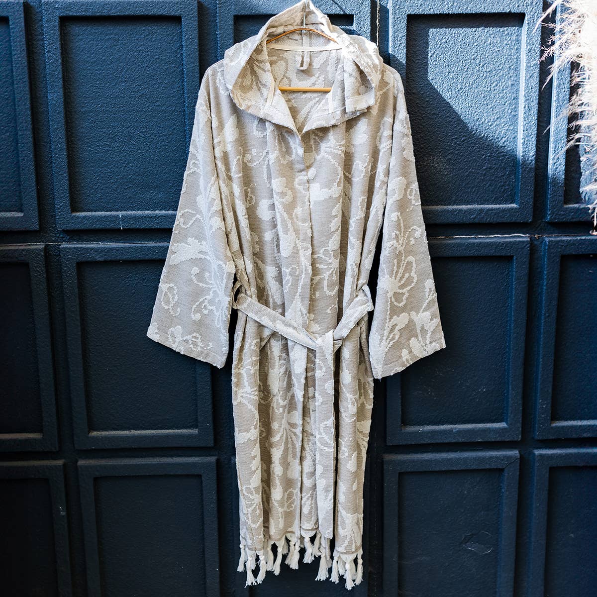Raised Terry Bathrobe Turkish Cotton Light Quick-dry Resort Kikoya