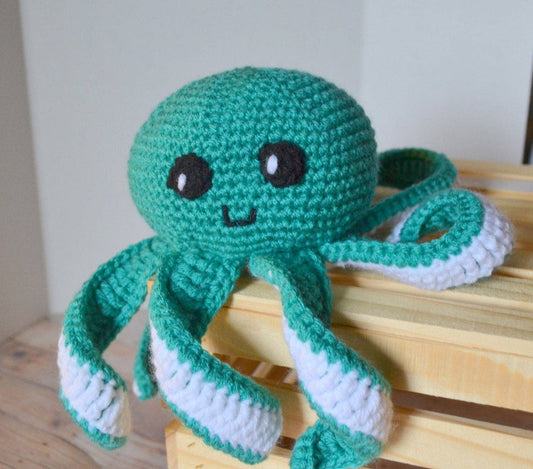 Aqua Octopus Plush