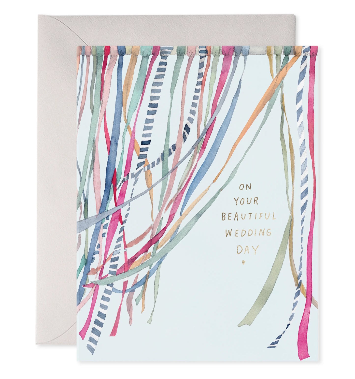 Wedding Ribbons Greeting Card E. Frances Paper