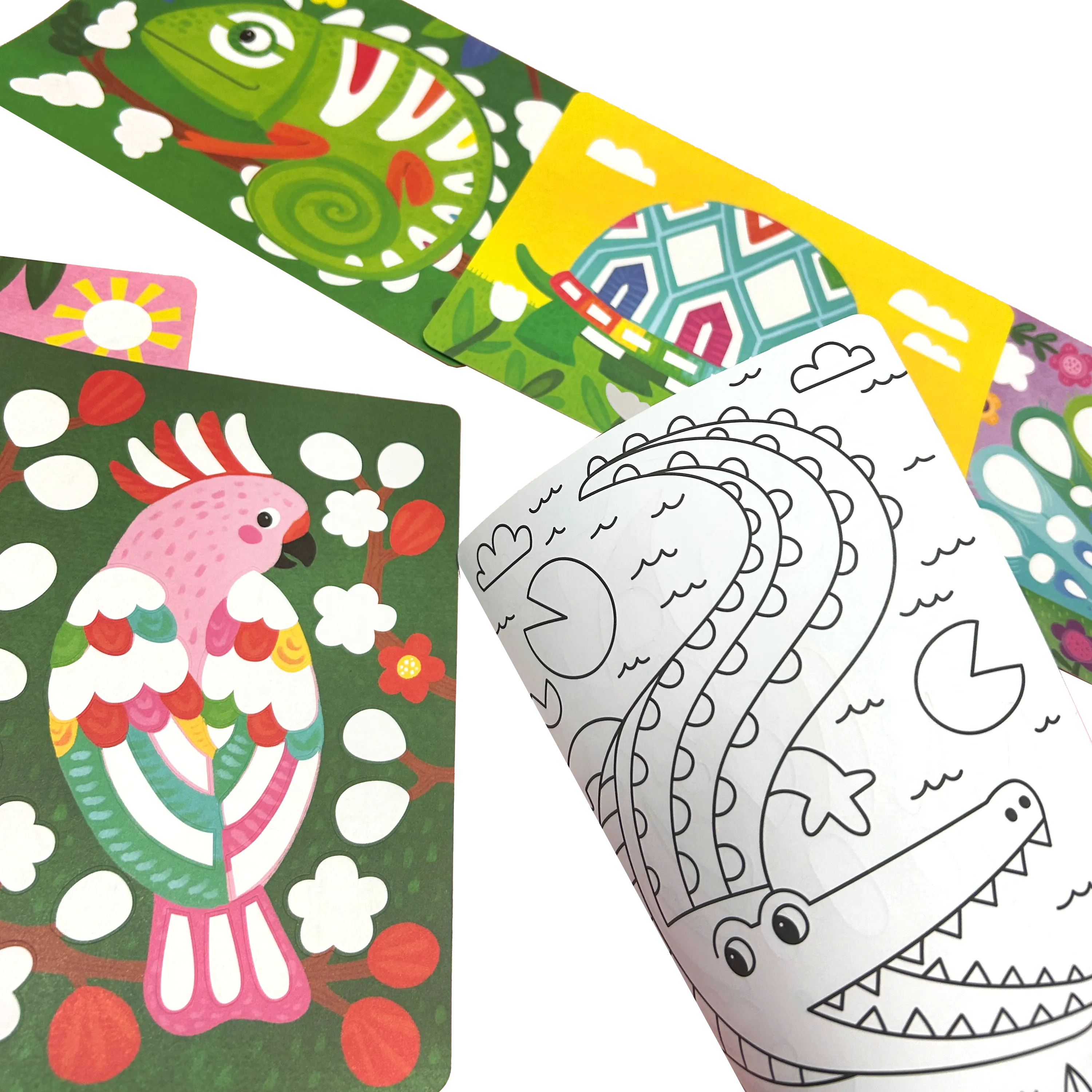 Foil-tastic Foil Art & Coloring Set - Awesome Animals OOLY