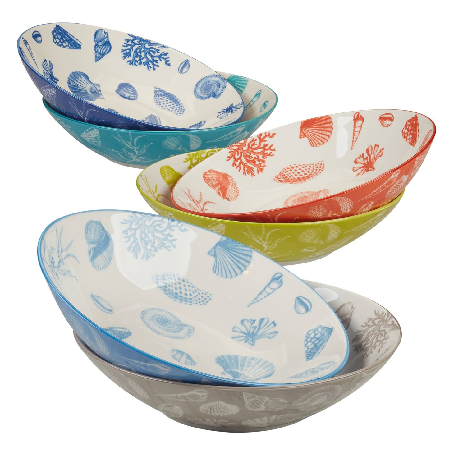 Seaside Soup/Pasta Bowl 6 asst