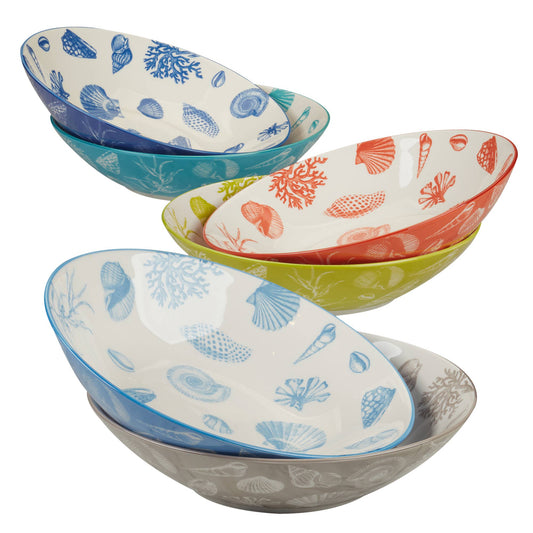 Seaside Soup/Pasta Bowl 6 asst