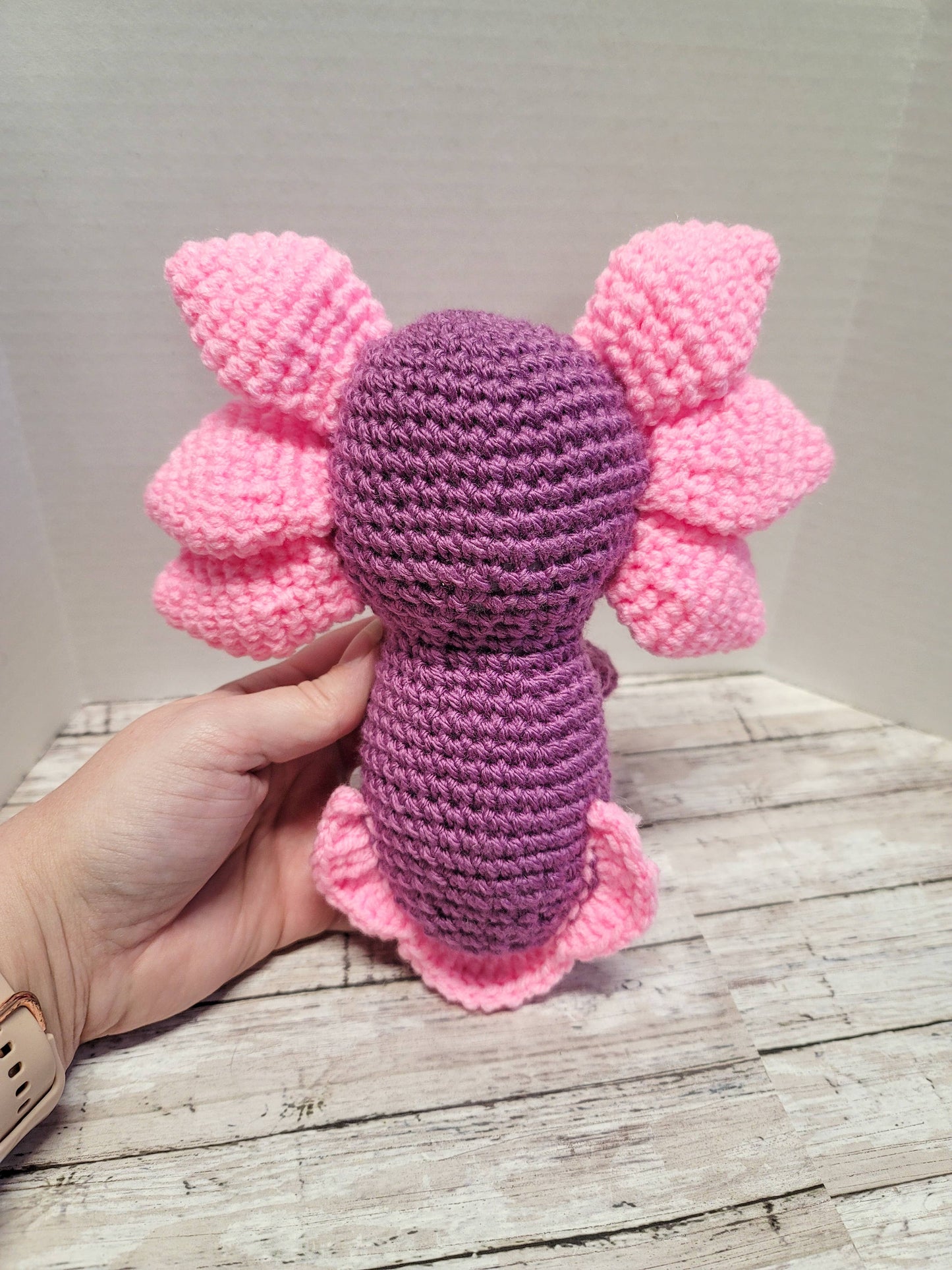 Axolotl Crochet Plush