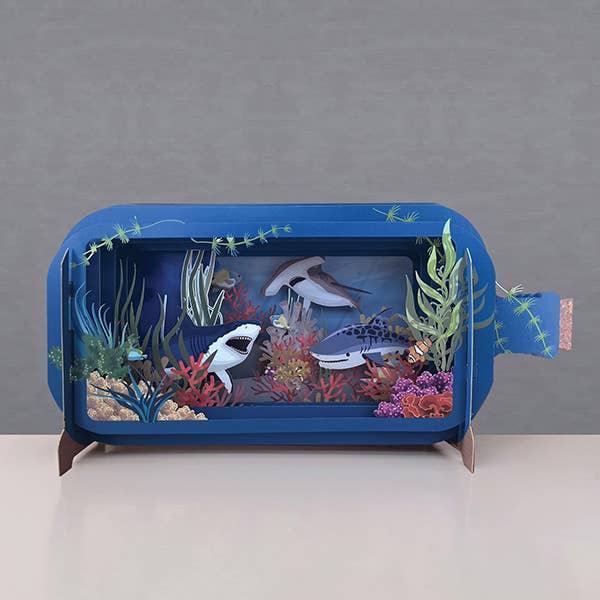 Message in a Bottle Pop Up Card - Birthday (Copy) Alljoy Design