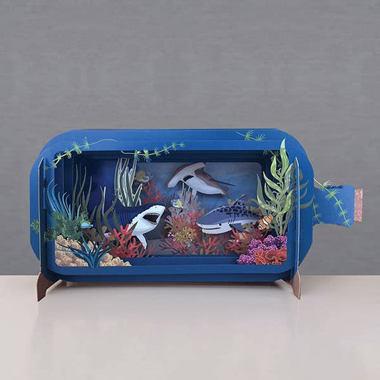 Message in a Bottle Pop Up Card - Birthday (Copy) Alljoy Design