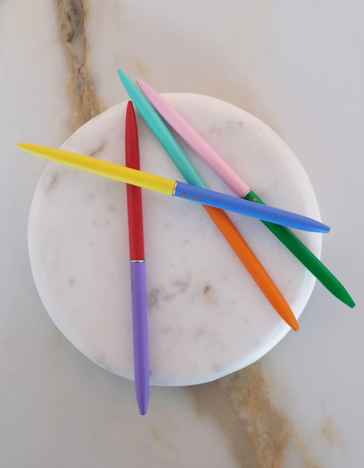 Slim Pen, Set of Four | Duo-Tone Classic Rainbow Idlewild Co.