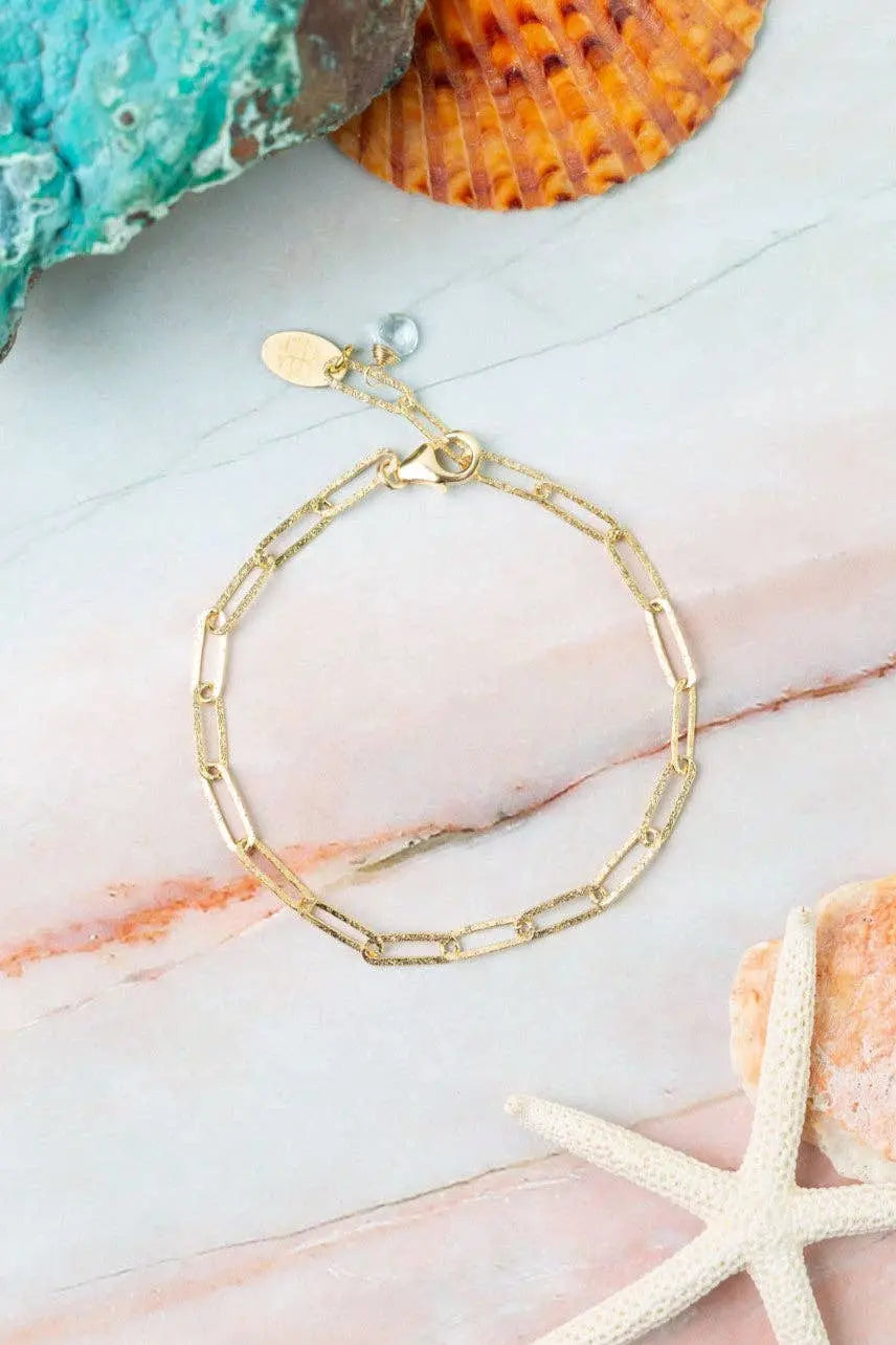 Ocean Waves 8" Simple Bracelet Anne Vaughan Designs Jewelry