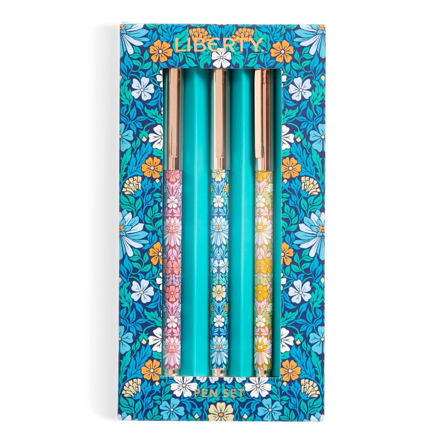 Liberty Moon Flower Pen Set Chronicle Books