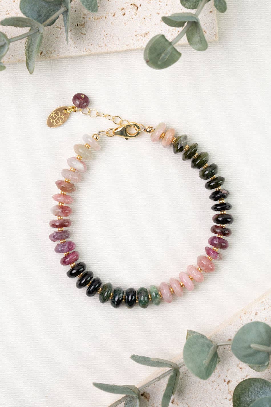 Tourmaline 7.5-8.5" Simple Bracelet Anne Vaughan Designs Jewelry