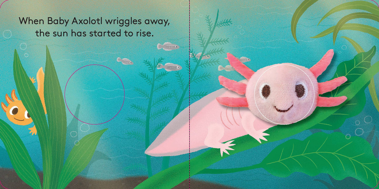 Baby Axolotl: Finger Puppet Book Chronicle Books
